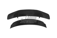 Tesla Model 3 Performance Long Range Standard Base 2017 2018 2019 2020 2021 2022 2023 with Aftermarket Parts - Crypton Rear Spoiler Wing Carbon Fiber / FRP from Robot Craftsman