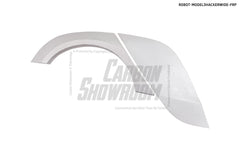 Tesla Model 3 Performance Long Range Standard Base 2017 2018 2019 2020 2021 2022 2023 with Aftermarket Parts - "Hacker" Widebody Wheel Arches & Side Skirts Carbon Fiber / FRP from Robot Craftsman