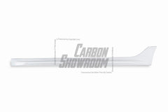 Tesla Model 3 Performance Long Range Standard Base 2017 2018 2019 2020 2021 2022 2023 with Aftermarket Parts - "Hacker" Narrow Body Side Skirts Carbon Fiber / FRP from Robot Craftsman