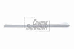 Tesla Model 3 Performance Long Range Standard Base 2017 2018 2019 2020 2021 2022 2023 with Aftermarket Parts - "Hacker" Narrow Body Side Skirts Carbon Fiber / FRP from Robot Craftsman