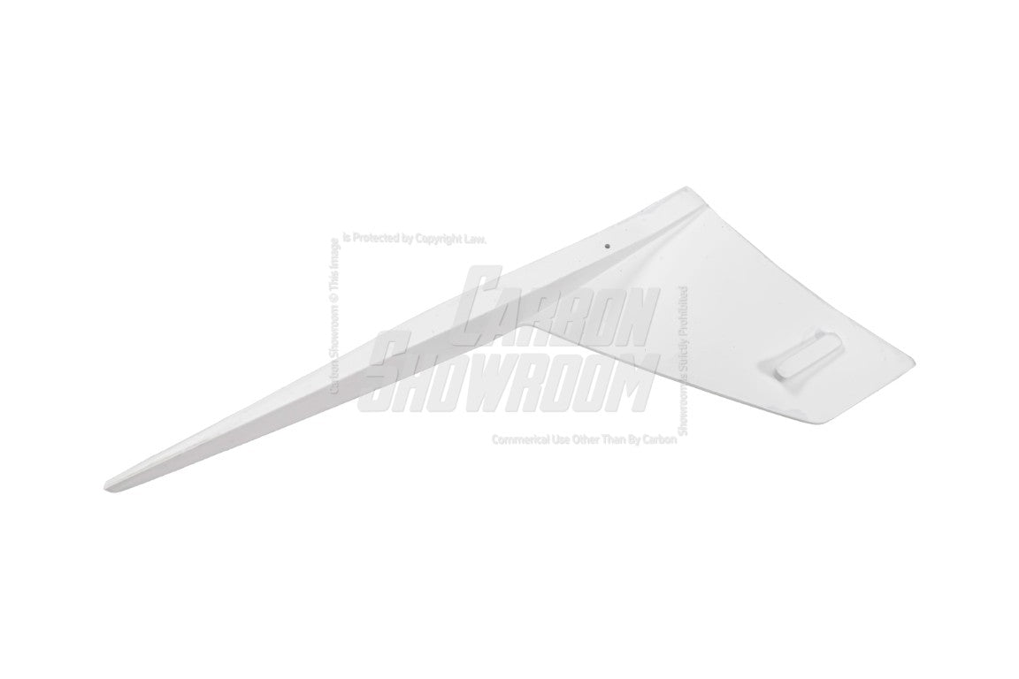 Tesla Model 3 Highland / Performance 2024-ON with Aftermarket Parts - "HACKER" Rear Quarter Side Canards Carbon Fiber / FRP from Robot Craftsman