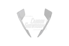 Tesla Model 3 Highland / Performance 2024-ON with Aftermarket Parts - "HACKER" Rear Quarter Side Canards Carbon Fiber / FRP from Robot Craftsman
