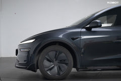 Tesla Model Y Juniper 2026-ON with Aftermarket Parts - HIDROGAI Front Lip Carbon Fiber / FRP