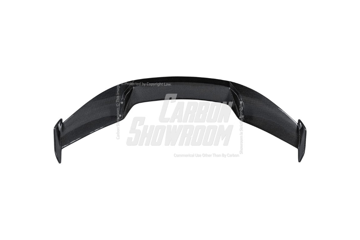 Tesla Model Y Performance AWD Long Range RWD Standard 2020 2021 2023 2024 with Aftermarket Parts - "STARSHIP" Rear Spoiler Wing Carbon Fiber / FRP from Robot Craftsman