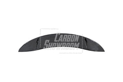 Tesla Model Y Performance AWD Long Range RWD Standard 2020 2021 2023 2024 with Aftermarket Parts - "STARSHIP" Rear Spoiler Wing Carbon Fiber / FRP from Robot Craftsman