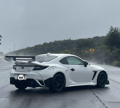 Subaru BRZ ZD8 2022 2023 2024 & Toyota GR86 ZN8 2022 2023 2024 with Aftermarket Parts - "SHINING" Widebody Fender & Wheel Arches & Side Skirts Package Carbon Fiber / FRP from Robot Craftsman