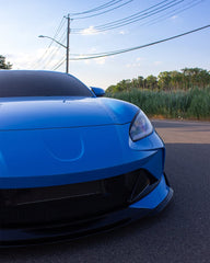 Subaru BRZ ZD8 2022 2023 2024 & Toyota GR86 ZN8 2022 2023 2024 with Aftermarket Parts - "SHINING" Narrow Body Front Bumper & Lip Carbon Fiber / FRP from Robot Craftsman