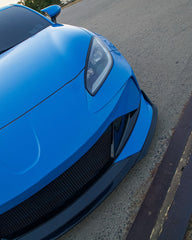 Subaru BRZ ZD8 2022 2023 2024 & Toyota GR86 ZN8 2022 2023 2024 with Aftermarket Parts - "SHINING" Narrow Body Front Bumper & Lip Carbon Fiber / FRP from Robot Craftsman