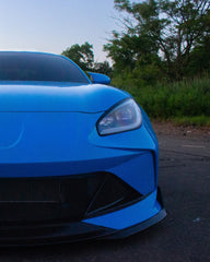 Subaru BRZ ZD8 2022 2023 2024 & Toyota GR86 ZN8 2022 2023 2024 with Aftermarket Parts - "SHINING" Narrow Body Front Bumper & Lip Carbon Fiber / FRP from Robot Craftsman