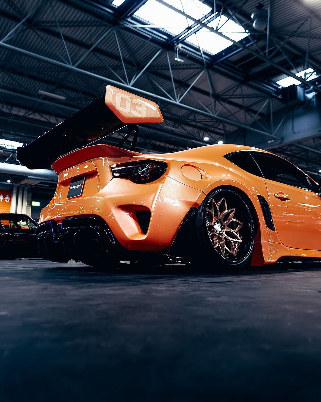 Toyota GT86 86 TRD GT SE Base ZN6 2017 2018 2019 2020 & Scion FR-S FRS ZN6 2013 2014 2015 2016 & BRZ TS Limited Premium ZN6 2013 2014 2015 2016 2017 2018 2019 2020 (compatible with ROBOT widebody kit) with Aftermarket Parts - Rear Bumper & Diffuser Carbon Fiber / FRP from Robot Craftsman