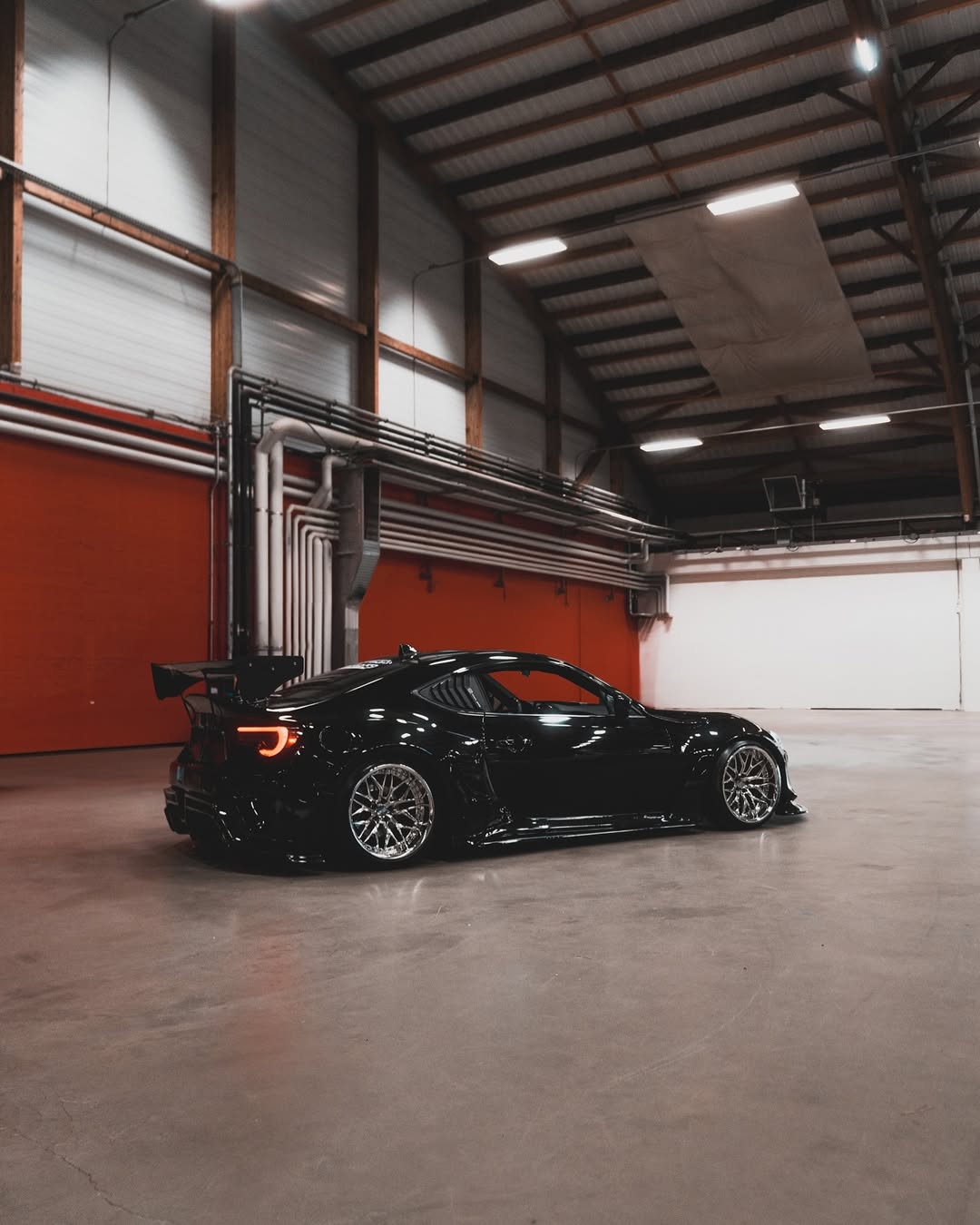 Toyota GT86 86 TRD GT SE Base ZN6 2017 2018 2019 2020 & Scion FR-S FRS ZN6 2013 2014 2015 2016 & BRZ TS Limited Premium ZN6 2013 2014 2015 2016 2017 2018 2019 2020 (compatible with ROBOT widebody kit) with Aftermarket Parts - Front Fenders Replacement & Rear Quarter Fender Flares & Side Skirts Carbon Fiber / FRP from Robot Craftsman