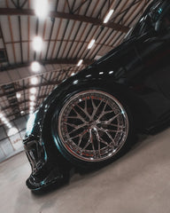 Toyota GT86 86 TRD GT SE Base ZN6 2017 2018 2019 2020 & Scion FR-S FRS ZN6 2013 2014 2015 2016 & BRZ TS Limited Premium ZN6 2013 2014 2015 2016 2017 2018 2019 2020 (compatible with ROBOT widebody kit) with Aftermarket Parts - Front Fenders Replacement & Rear Quarter Fender Flares & Side Skirts Carbon Fiber / FRP from Robot Craftsman