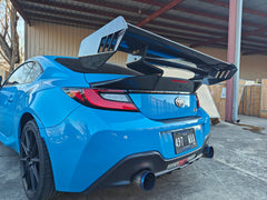 Subaru BRZ ZD8 2022-ON & Toyota GR86 ZN8 2022-ON with Aftermarket Parts - "SHINING" Extreme Rear GT Wing Carbon Fiber / FRP from Robot Craftsman