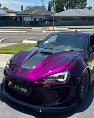 Toyota GT86 86 TRD GT SE Base ZN6 2017 2018 2019 2020 & Scion FR-S FRS ZN6 2013 2014 2015 2016 & BRZ TS Limited Premium ZN6 2013 2014 2015 2016 2017 2018 2019 2020 (compatible with ROBOT widebody kit) with Aftermarket Parts - Hood Bonnet Carbon Fiber / FRP from Robot Craftsman