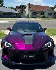 Toyota GT86 86 TRD GT SE Base ZN6 2017 2018 2019 2020 & Scion FR-S FRS ZN6 2013 2014 2015 2016 & BRZ TS Limited Premium ZN6 2013 2014 2015 2016 2017 2018 2019 2020 (compatible with ROBOT widebody kit) with Aftermarket Parts - Front Bumper & Lip Carbon Fiber / FRP from Robot Craftsman