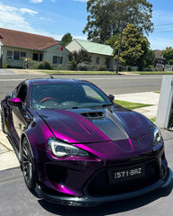 Toyota GT86 86 TRD GT SE Base ZN6 2017 2018 2019 2020 & Scion FR-S FRS ZN6 2013 2014 2015 2016 & BRZ TS Limited Premium ZN6 2013 2014 2015 2016 2017 2018 2019 2020 (compatible with ROBOT widebody kit) with Aftermarket Parts - Front Bumper & Lip Carbon Fiber / FRP from Robot Craftsman