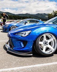 Toyota GT86 86 TRD GT SE Base ZN6 2017 2018 2019 2020 & Scion FR-S FRS ZN6 2013 2014 2015 2016 & BRZ TS Limited Premium ZN6 2013 2014 2015 2016 2017 2018 2019 2020 (compatible with ROBOT widebody kit) with Aftermarket Parts - Front Bumper & Lip Carbon Fiber / FRP from Robot Craftsman