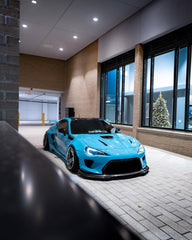 Toyota GT86 86 TRD GT SE Base ZN6 2017 2018 2019 2020 & Scion FR-S FRS ZN6 2013 2014 2015 2016 & BRZ TS Limited Premium ZN6 2013 2014 2015 2016 2017 2018 2019 2020 (compatible with ROBOT widebody kit) with Aftermarket Parts - Hood Bonnet Carbon Fiber / FRP from Robot Craftsman