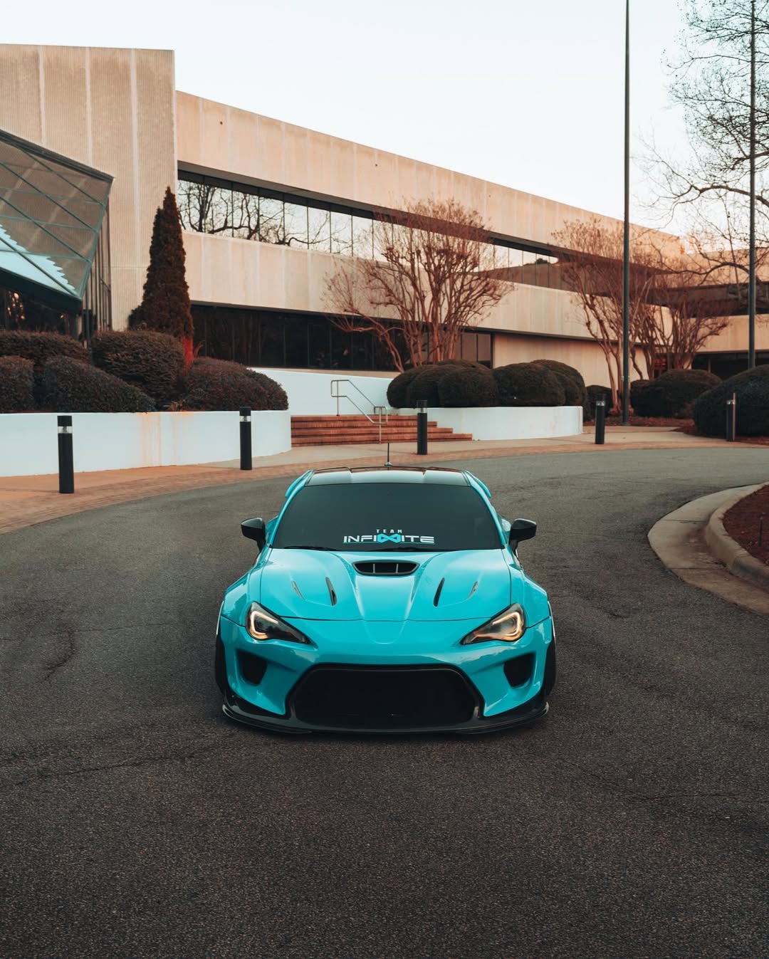 Toyota GT86 86 TRD GT SE Base ZN6 2017 2018 2019 2020 & Scion FR-S FRS ZN6 2013 2014 2015 2016 & BRZ TS Limited Premium ZN6 2013 2014 2015 2016 2017 2018 2019 2020 (compatible with ROBOT widebody kit) with Aftermarket Parts - Hood Bonnet Carbon Fiber / FRP from Robot Craftsman