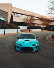 Toyota GT86 86 TRD GT SE Base ZN6 2017 2018 2019 2020 & Scion FR-S FRS ZN6 2013 2014 2015 2016 & BRZ TS Limited Premium ZN6 2013 2014 2015 2016 2017 2018 2019 2020 (compatible with ROBOT widebody kit) with Aftermarket Parts - Hood Bonnet Carbon Fiber / FRP from Robot Craftsman