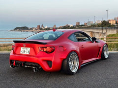 Toyota GT86 86 TRD GT SE Base ZN6 2017 2018 2019 2020 & Scion FR-S FRS ZN6 2013 2014 2015 2016 & BRZ TS Limited Premium ZN6 2013 2014 2015 2016 2017 2018 2019 2020 (compatible with ROBOT widebody kit) with Aftermarket Parts - Rear Bumper & Diffuser Carbon Fiber / FRP from Robot Craftsman