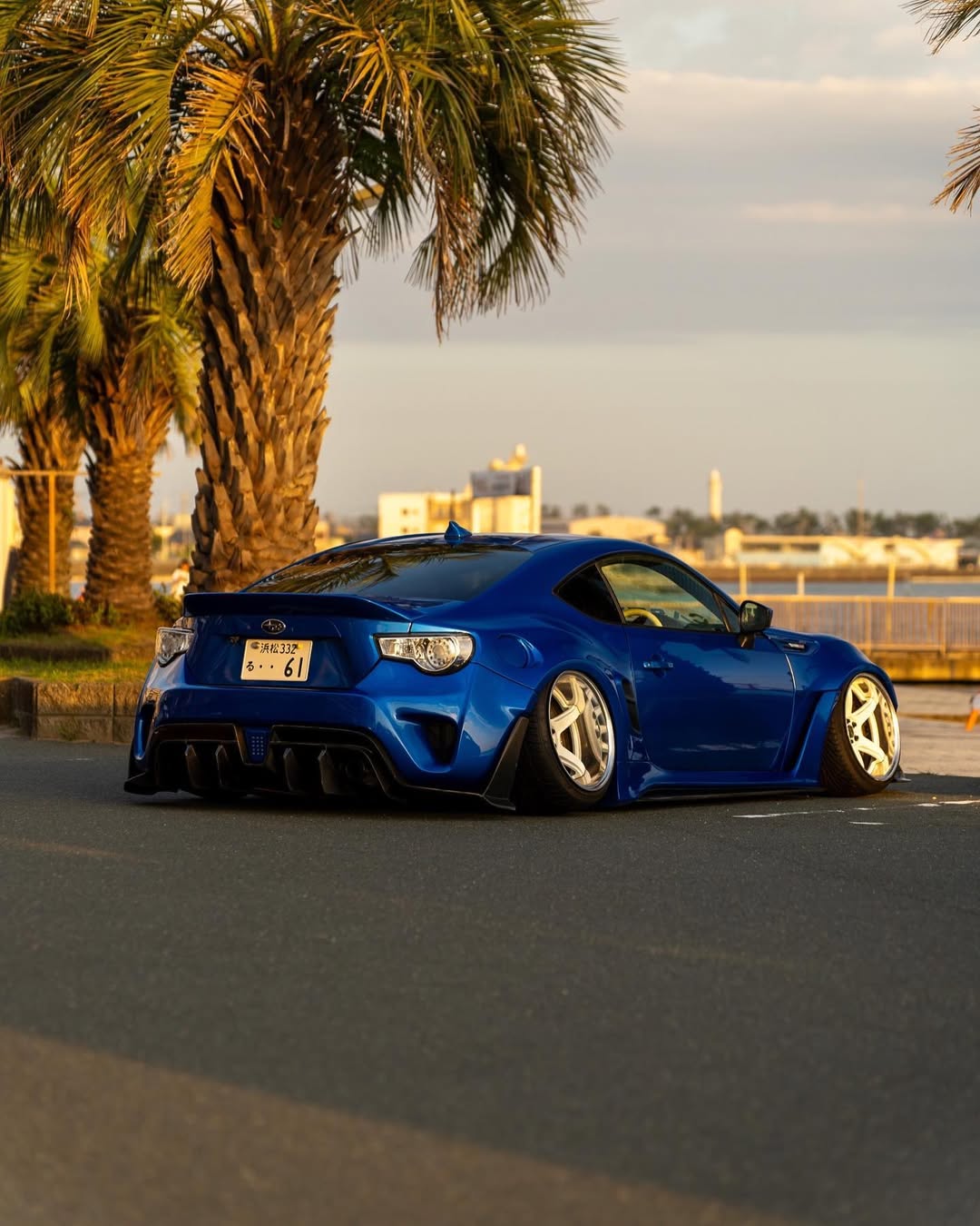 Toyota GT86 86 TRD GT SE Base ZN6 2017 2018 2019 2020 & Scion FR-S FRS ZN6 2013 2014 2015 2016 & BRZ TS Limited Premium ZN6 2013 2014 2015 2016 2017 2018 2019 2020 (compatible with ROBOT widebody kit) with Aftermarket Parts - Rear Bumper & Diffuser Carbon Fiber / FRP from Robot Craftsman