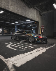 Toyota GT86 86 TRD GT SE Base ZN6 2017 2018 2019 2020 & Scion FR-S FRS ZN6 2013 2014 2015 2016 & BRZ TS Limited Premium ZN6 2013 2014 2015 2016 2017 2018 2019 2020 (compatible with ROBOT widebody kit) with Aftermarket Parts - Front Fenders Replacement & Rear Quarter Fender Flares & Side Skirts Carbon Fiber / FRP from Robot Craftsman