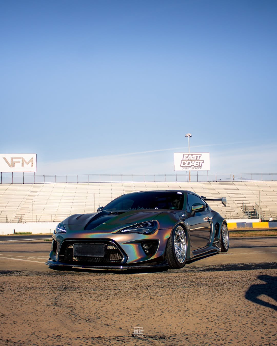 Toyota GT86 86 TRD GT SE Base ZN6 2017 2018 2019 2020 & Scion FR-S FRS ZN6 2013 2014 2015 2016 & BRZ TS Limited Premium ZN6 2013 2014 2015 2016 2017 2018 2019 2020 (compatible with ROBOT widebody kit) with Aftermarket Parts - Front Fenders Replacement & Rear Quarter Fender Flares & Side Skirts Carbon Fiber / FRP from Robot Craftsman