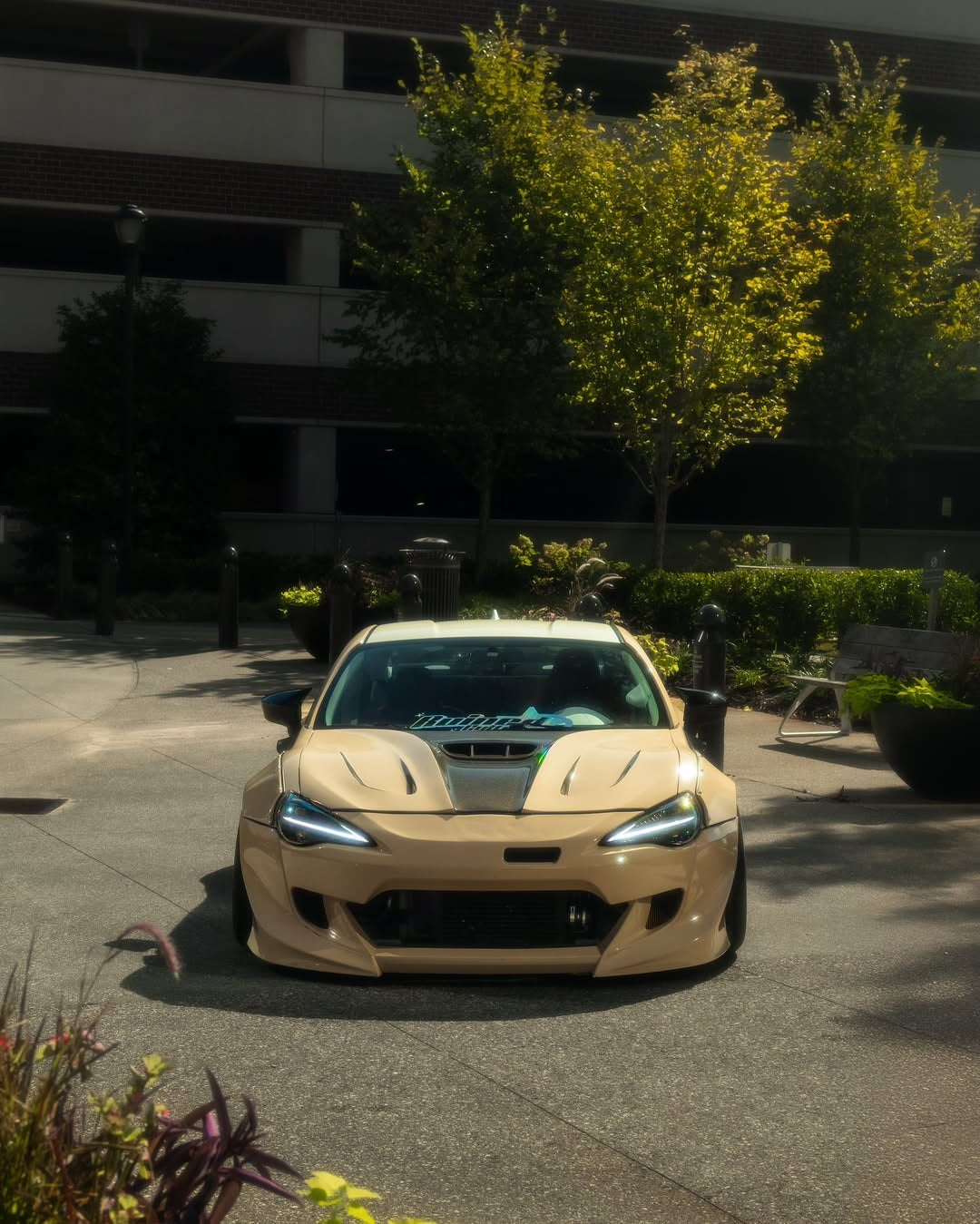 Toyota GT86 86 TRD GT SE Base ZN6 2017 2018 2019 2020 & Scion FR-S FRS ZN6 2013 2014 2015 2016 & BRZ TS Limited Premium ZN6 2013 2014 2015 2016 2017 2018 2019 2020 (compatible with ROBOT widebody kit) with Aftermarket Parts - Hood Bonnet Carbon Fiber / FRP from Robot Craftsman