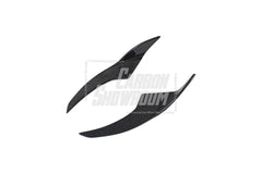 Toyota GT86 86 TRD GT SE Base ZN6 2017 2018 2019 2020 & Scion FR-S FRS ZN6 2013 2014 2015 2016 & BRZ TS Limited Premium ZN6 2013 2014 2015 2016 2017 2018 2019 2020 (compatible with ROBOT widebody kit) with Aftermarket Parts - Front Corner Canards (Pair) & Front Inner Vents Canards (Pair) Carbon Fiber / FRP from Robot Craftsman