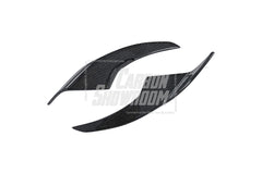 Toyota GT86 86 TRD GT SE Base ZN6 2017 2018 2019 2020 & Scion FR-S FRS ZN6 2013 2014 2015 2016 & BRZ TS Limited Premium ZN6 2013 2014 2015 2016 2017 2018 2019 2020 (compatible with ROBOT widebody kit) with Aftermarket Parts - Front Corner Canards (Pair) & Front Inner Vents Canards (Pair) Carbon Fiber / FRP from Robot Craftsman