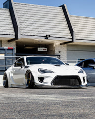 Toyota GT86 86 TRD GT SE Base ZN6 2017 2018 2019 2020 & Scion FR-S FRS ZN6 2013 2014 2015 2016 & BRZ TS Limited Premium ZN6 2013 2014 2015 2016 2017 2018 2019 2020 (compatible with ROBOT widebody kit) with Aftermarket Parts - Hood Bonnet Carbon Fiber / FRP from Robot Craftsman