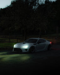 Toyota GT86 86 TRD GT SE Base ZN6 2017 2018 2019 2020 & Scion FR-S FRS ZN6 2013 2014 2015 2016 & BRZ TS Limited Premium ZN6 2013 2014 2015 2016 2017 2018 2019 2020 (compatible with ROBOT widebody kit) with Aftermarket Parts - Hood Bonnet Carbon Fiber / FRP from Robot Craftsman