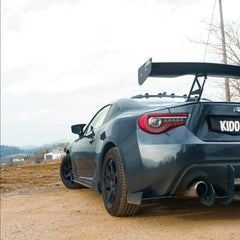 Toyota GT86 86 TRD GT SE Base ZN6 2017 2018 2019 2020 & Scion FR-S FRS ZN6 2013 2014 2015 2016 & BRZ TS Limited Premium ZN6 2013 2014 2015 2016 2017 2018 2019 2020 with Aftermarket Parts - Swan Neck Hammer GT Wing Carbon Fiber / FRP from Robot Craftsman