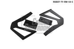 Toyota GT86 86 TRD GT SE Base ZN6 2017 2018 2019 2020 & Scion FR-S FRS ZN6 2013 2014 2015 2016 & BRZ TS Limited Premium ZN6 2013 2014 2015 2016 2017 2018 2019 2020 with Aftermarket Parts - Swan Neck Hammer GT Wing Carbon Fiber / FRP from Robot Craftsman