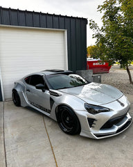 Toyota GT86 86 TRD GT SE Base ZN6 2017 2018 2019 2020 & Scion FR-S FRS ZN6 2013 2014 2015 2016 & Subaru BRZ TS Limited Premium ZN6 2013 2014 2015 2016 2017 2018 2019 2020 with Aftermarket Parts - SHINNING Roof Scoop Carbon Fiber / FRP from Robot Craftsman