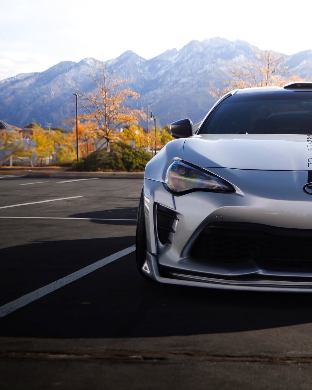 Toyota GT86 86 TRD GT SE Base ZN6 2017 2018 2019 2020 & Scion FR-S FRS ZN6 2013 2014 2015 2016 & Subaru BRZ TS Limited Premium ZN6 2013 2014 2015 2016 2017 2018 2019 2020 with Aftermarket Parts - SHINNING Roof Scoop Carbon Fiber / FRP from Robot Craftsman