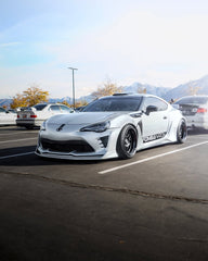 Toyota GT86 86 TRD GT SE Base ZN6 2017 2018 2019 2020 & Scion FR-S FRS ZN6 2013 2014 2015 2016 & Subaru BRZ TS Limited Premium ZN6 2013 2014 2015 2016 2017 2018 2019 2020 with Aftermarket Parts - SHINNING Roof Scoop Carbon Fiber / FRP from Robot Craftsman