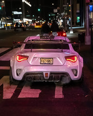 Toyota GT86 86 TRD GT SE Base ZN6 2017 2018 2019 2020 & Scion FR-S FRS ZN6 2013 2014 2015 2016 & Subaru BRZ TS Limited Premium ZN6 2013 2014 2015 2016 2017 2018 2019 2020 with Aftermarket Parts - SHINNING Roof Scoop Carbon Fiber / FRP from Robot Craftsman