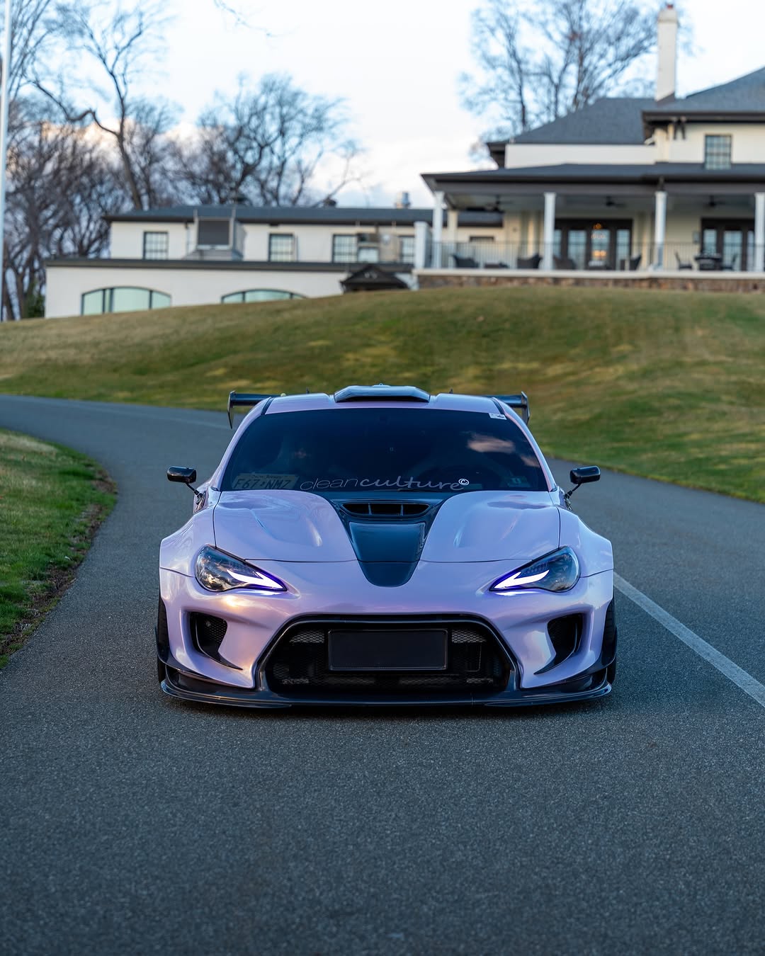 Toyota GT86 86 TRD GT SE Base ZN6 2017 2018 2019 2020 & Scion FR-S FRS ZN6 2013 2014 2015 2016 & Subaru BRZ TS Limited Premium ZN6 2013 2014 2015 2016 2017 2018 2019 2020 with Aftermarket Parts - SHINNING Roof Scoop Carbon Fiber / FRP from Robot Craftsman