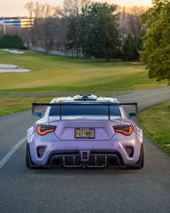 Toyota GT86 86 TRD GT SE Base ZN6 2017 2018 2019 2020 & Scion FR-S FRS ZN6 2013 2014 2015 2016 & Subaru BRZ TS Limited Premium ZN6 2013 2014 2015 2016 2017 2018 2019 2020 with Aftermarket Parts - SHINNING Roof Scoop Carbon Fiber / FRP from Robot Craftsman