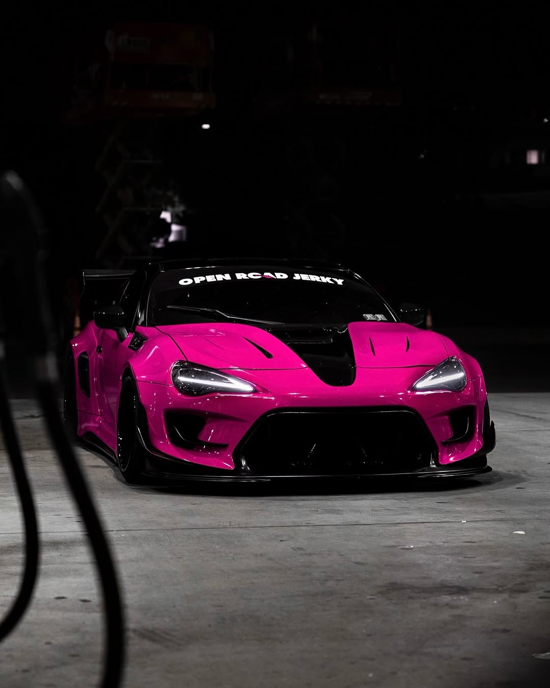 Toyota GT86 86 TRD GT SE Base ZN6 2017 2018 2019 2020 & Scion FR-S FRS ZN6 2013 2014 2015 2016 & BRZ TS Limited Premium ZN6 2013 2014 2015 2016 2017 2018 2019 2020 (compatible with ROBOT widebody kit) with Aftermarket Parts - Front Corner Canards (Pair) & Front Inner Vents Canards (Pair) Carbon Fiber / FRP from Robot Craftsman