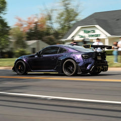 Toyota GT86 86 TRD GT SE Base ZN6 2017 2018 2019 2020 & Scion FR-S FRS ZN6 2013 2014 2015 2016 & BRZ TS Limited Premium ZN6 2013 2014 2015 2016 2017 2018 2019 2020 (compatible with ROBOT widebody kit) with Aftermarket Parts - Rear Bumper & Diffuser Carbon Fiber / FRP from Robot Craftsman