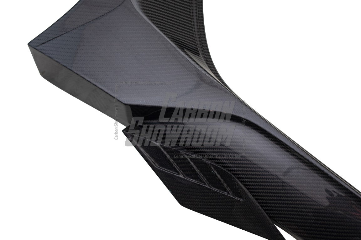 Toyota Supra MK5 A90 A91 3.0 2.0 2020 2021 2022 2023 2024 with Aftermarket Parts - Hyperion Widebody Fender Flares Wheel Arches & Side Skirts Package Carbon Fiber / FRP from Robot Craftsman