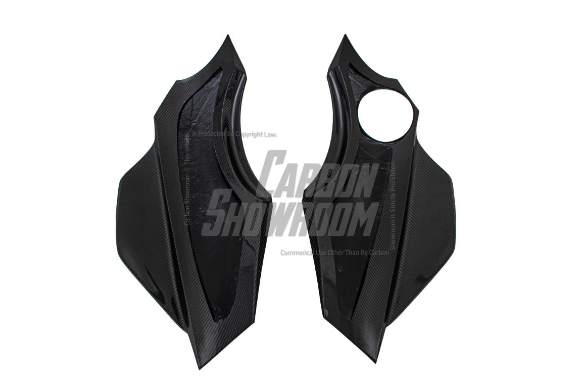 Toyota Supra MK5 A90 A91 3.0 2.0 2020 2021 2022 2023 2024 with Aftermarket Parts - Hyperion Widebody Fender Flares Wheel Arches & Side Skirts Package Carbon Fiber / FRP from Robot Craftsman