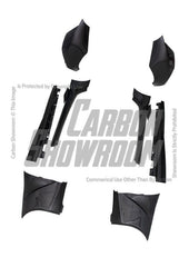 Toyota Supra MK5 A90 A91 3.0 2.0 2020 2021 2022 2023 2024 with Aftermarket Parts - Hyperion Widebody Fender Flares Wheel Arches & Side Skirts Package Carbon Fiber / FRP from Robot Craftsman