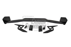 Toyota Supra MK5 A90 A91 3.0 2.0 2020 2021 2022 2023 2024 with Aftermarket Parts - Hyperion Rear Louvers & GT Wing Carbon Fiber / FRP from Robot Craftsman