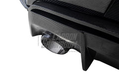 Toyota Supra MK5 A90 A91 3.0 2.0 2020 2021 2022 2023 2024 with Aftermarket Parts - Hyperion Widebody Rear Bumper & Diffuser Carbon Fiber / FRP from Robot Craftsman