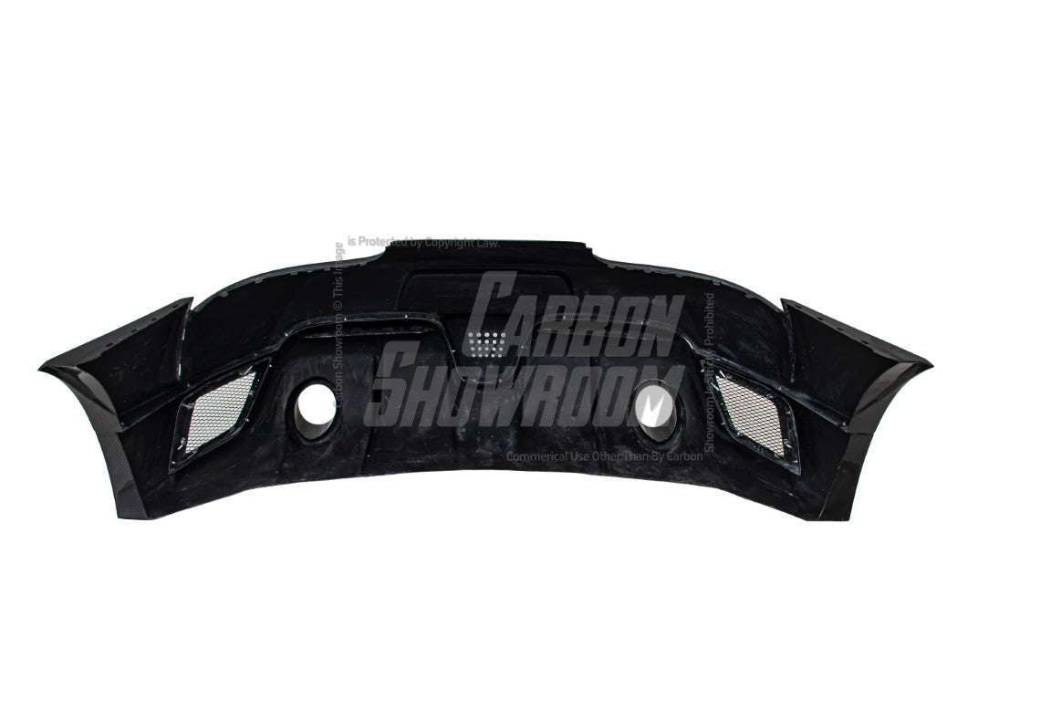 Toyota Supra MK5 A90 A91 3.0 2.0 2020 2021 2022 2023 2024 with Aftermarket Parts - Hyperion Widebody Rear Bumper & Diffuser Carbon Fiber / FRP from Robot Craftsman