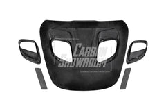 Toyota Supra MK5 A90 A91 3.0 2.0 2020 2021 2022 2023 2024 with Aftermarket Parts - Hyperion Rear Louvers & GT Wing Carbon Fiber / FRP from Robot Craftsman